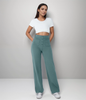 Tina | Stretchy High Waist Broek | 1+1 GRATIS