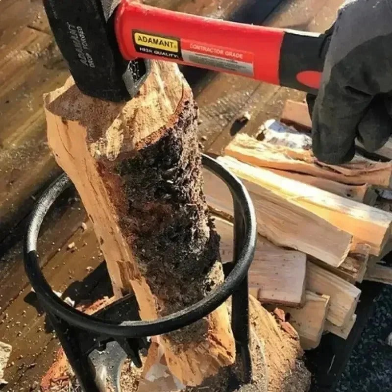 WoodSplitter - Draagbare Gietijzeren Hout Splitter