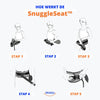 SnuggleSeat™ - Jouw Verlichtende Baby Draagoplossing!
