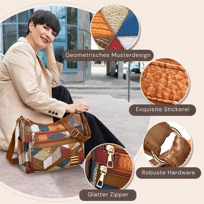 Tasche mit Vintage-Muster - Winterschlussverkauf!