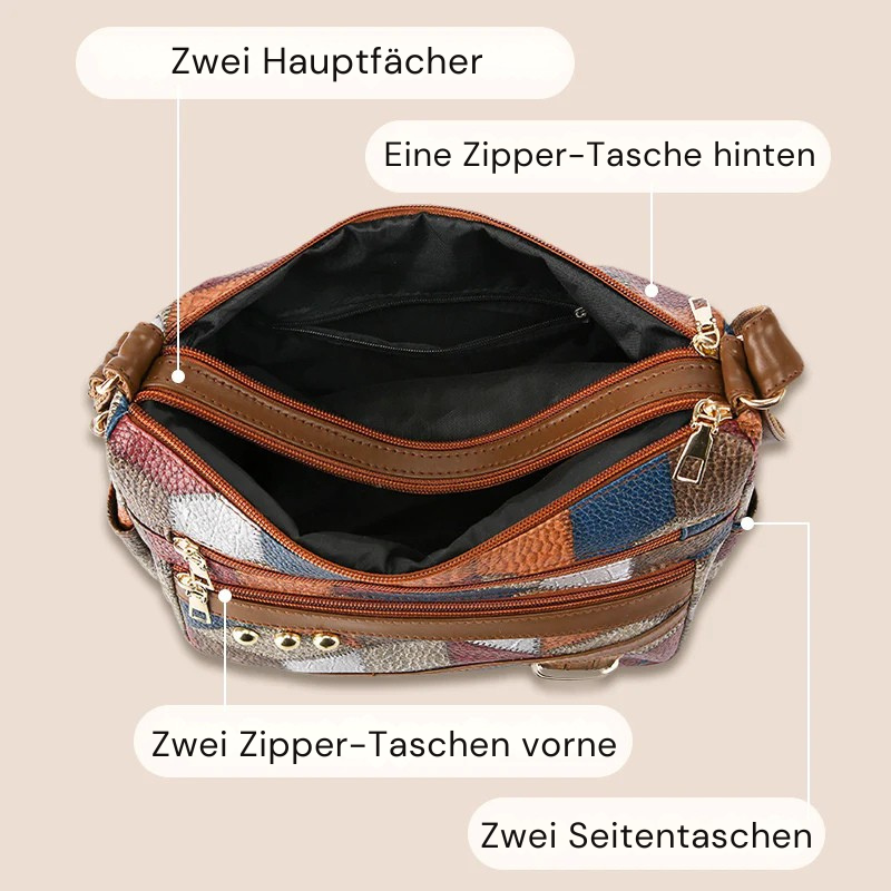 Tasche mit Vintage-Muster - Winterschlussverkauf!
