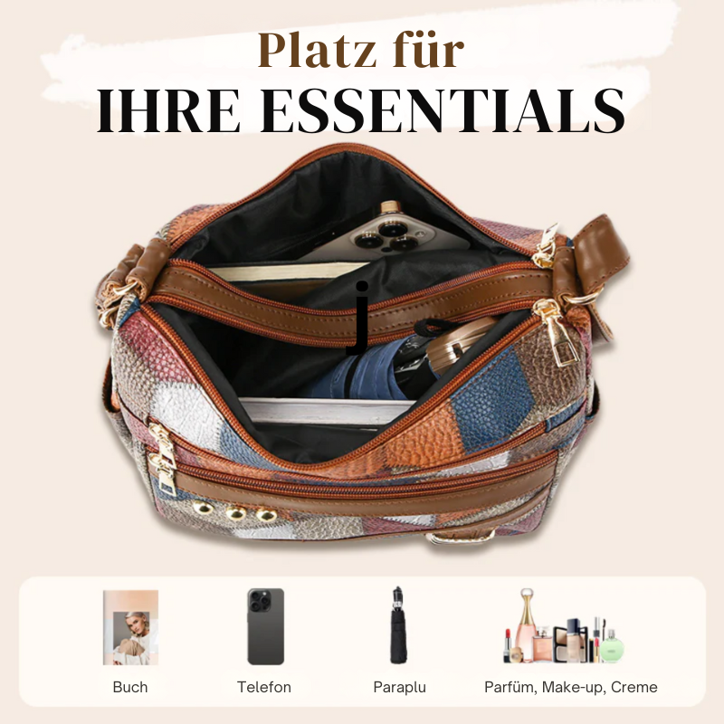 Tasche mit Vintage-Muster - Winterschlussverkauf!