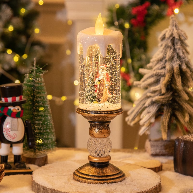 🎅Hete Promotie 49% Aanbieding🎅Kerstkaars Nacht Light🕯️