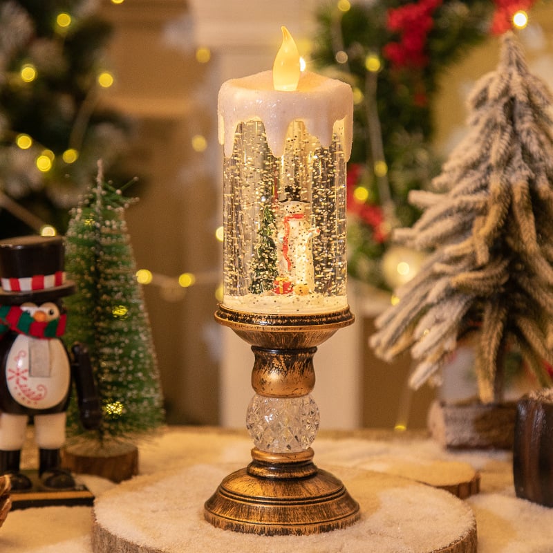 🎅Hete Promotie 49% Aanbieding🎅Kerstkaars Nacht Light🕯️