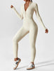 Yeoreo Belle Fleece Long Sleeve Zipper Jumpsuit