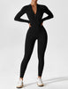 Yeoreo Belle Fleece Long Sleeve Zipper Jumpsuit