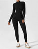 Yeoreo Belle Fleece Long Sleeve Zipper Jumpsuit