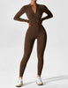 Yeoreo Belle Fleece Long Sleeve Zipper Jumpsuit
