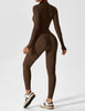 Yeoreo Belle Fleece Long Sleeve Zipper Jumpsuit