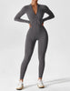 Yeoreo Belle Fleece Long Sleeve Zipper Jumpsuit