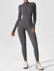 Yeoreo Belle Fleece Long Sleeve Zipper Jumpsuit