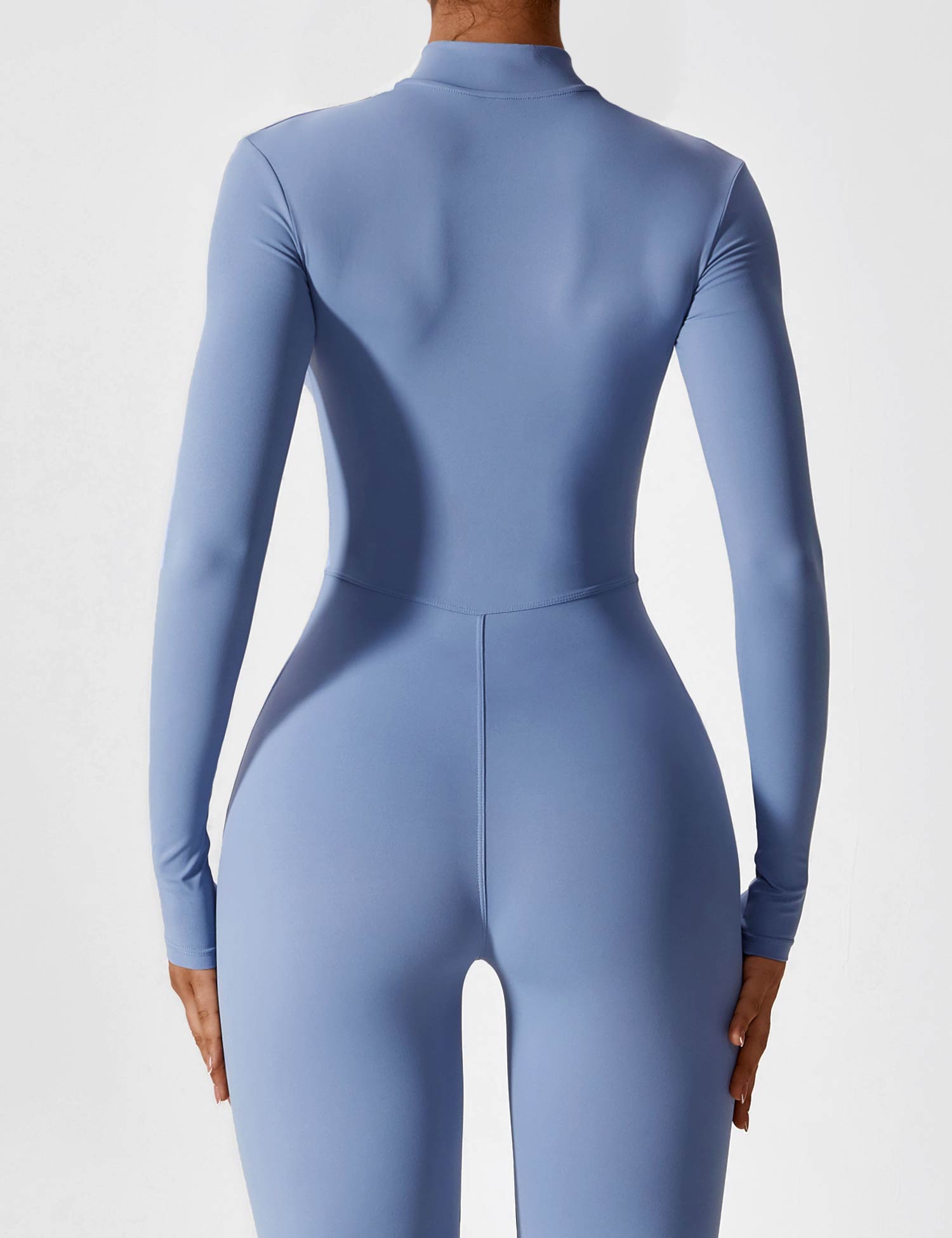 Yeoreo Belle Fleece Long Sleeve Zipper Jumpsuit